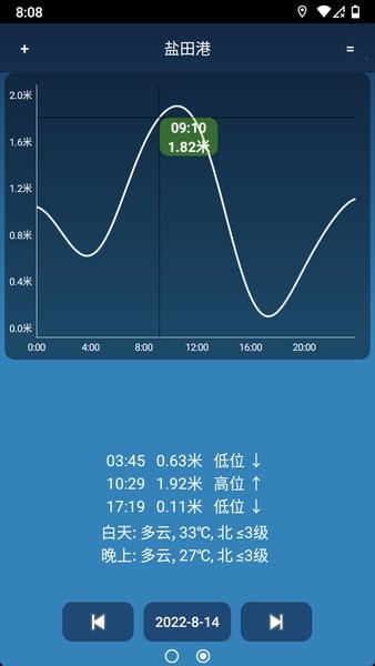 潮汐预报app下载-潮汐预报下载v68c 安卓版 运行截图2