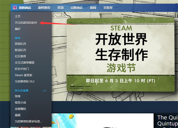 steam完美通关游戏在哪看