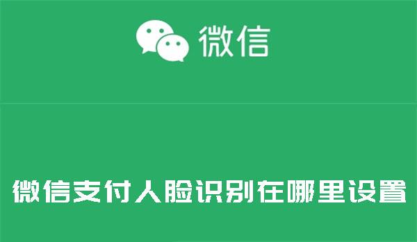 微信支付人脸识别在哪里设置-微信支付人脸识别设置方法