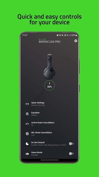 razer audio app下载-razeraudioapp官方下载v17.1.0.1710208408 安卓版 运行截图1