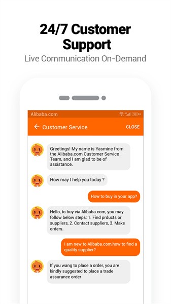 阿里巴巴国际站app官方下载-阿里巴巴.com平台(alibaba.com)下载v8.59.0 安卓版 运行截图3