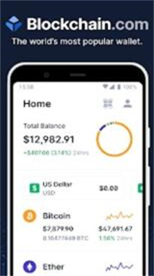 blockchain钱包中文版下载_blockchain钱包安卓版app下载v1.0.0 最新版 运行截图1