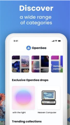 opensea交易平台中文版最新版下载_opensea交易所官方苹果版下载v1.1 手机版 运行截图2