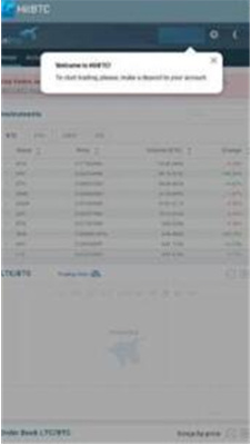 hitbtc交易所手机版下载_hitbtc交易所中文版下载v1.1.3 安卓版 运行截图1